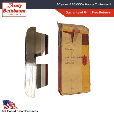 Chrysler New Yorker 1950 parrilla vertical exterior barra cromada 1335519 nuevo en stock Foto 1 de 4