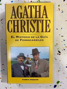EL MISTERIO DE LA GUIA DE FERROCARRILES CINTA VHS AGATHA CHRISTIE - Imagen 1 de 3