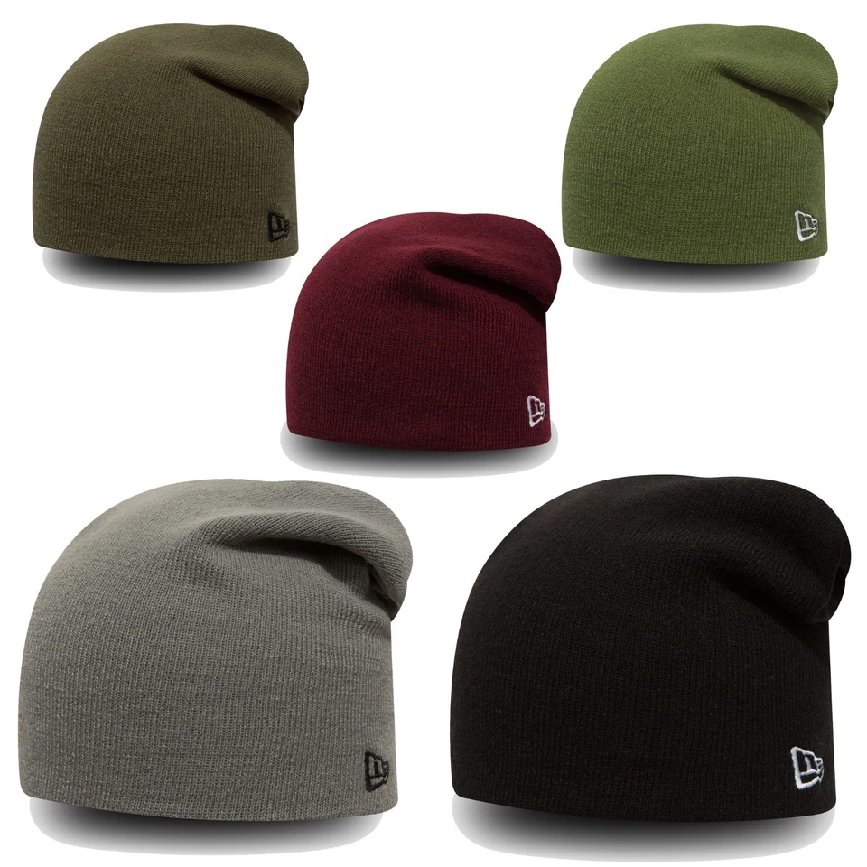 New Era Long Beanie Herren Damen Mütze Slouch Trend Skull Knit Unisex Mützen