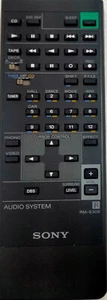 Sony RM-S309, Original Audio System - Remote Control Unit (Fernbedienung) RMS309 - Foto 1 di 3