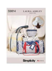 SIMPLICITY Patron Couture S9814 Chapeau En Trois Tailles, Polochon, Fourre-Tout, - Afbeelding 1 van 5