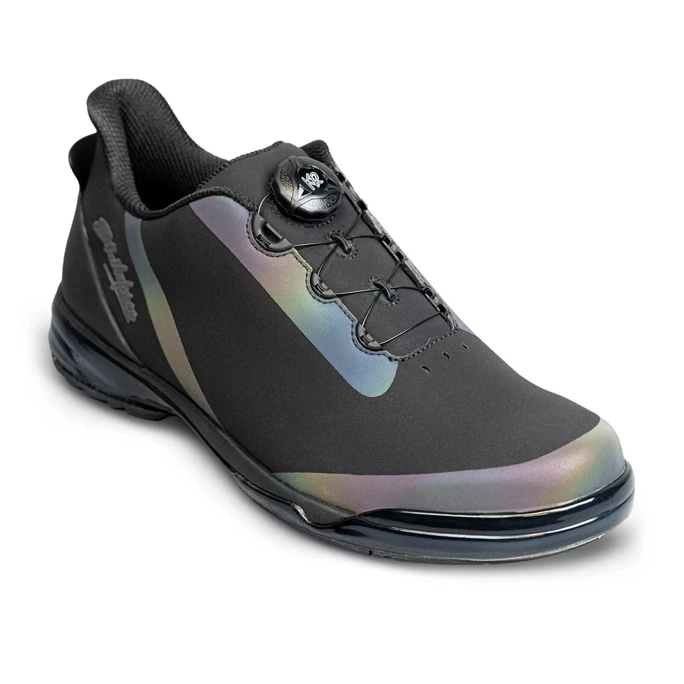KR Strikeforce TPC Hype Black/Iridescent Right Handed Mens Bowling Shoes - Image 1 of 4