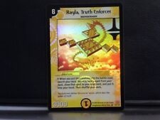 Duel Masters 15/110  RAYLA, TRUTH ENFORCER Super Rare Foil Trading Card 2004 WOC