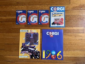 VINTAGE Corgi Catalog Lot 80s - Picture 1 of 7