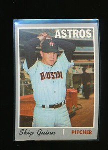 1970 Topps #316 Skip Guinn Sharp See Scans