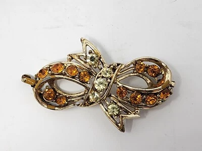 Elegante colgante de oro con ámbar y piedras de colores claros Foto 1 de 4