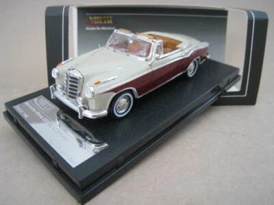 Mercedes-Benz 220 SE Cabriolet Ivory/rot im Maßstab 1:43 Vitesse OVP NEU - Bild 1 von 4