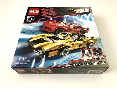 Lego Speed Racer 8159 Racer X y Taejo Togokhan NISB Foto 1 de 4