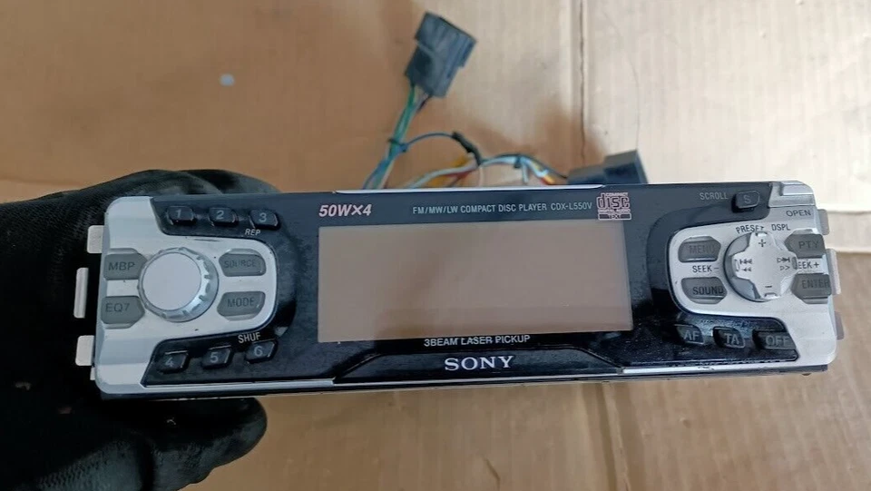 CDX-L550/L550V lettore di compact disc per auto SONY FM/MW/LW - Imagen 1 de 4