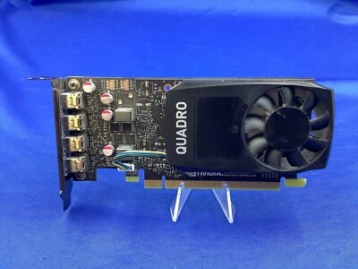 1DX71 G7T21 DELL Quadro P1000 4GB GDDR5 PNY-VCQP1000 Graphics Card 0G7T21 01DX71 - Image 1 of 4
