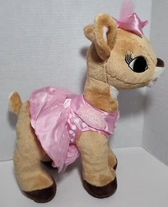 Rudolph The Red Nosed Reindeer The Musical Clarice Plush In Pink Dress - Picture 1 of 6