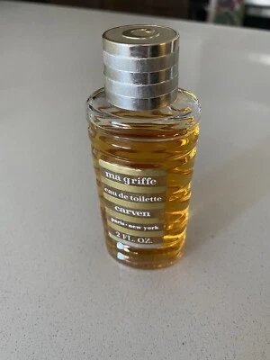 Perfume vintage Carven Ma Griffe 2 fL onzas EDT para mujer Francia usado Foto 1 de 4