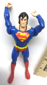 Retro Superman 5" Action Figure 1995 DC Comics Man Of Steel - Picture 1 of 9