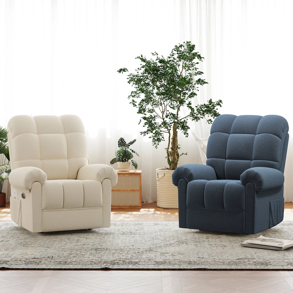 Elektrisch Relaxsessel Fernsehsessel Liegefunktion Ergonomisch Sofa Relaxstuhl - Bild 1 von 4