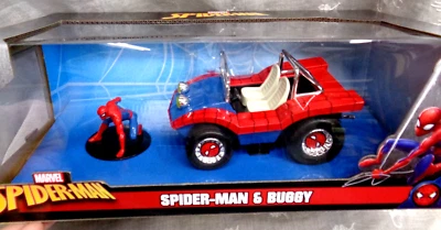 Jada Marvel Spider-Man Buggy 2022 escala 1:24 y Spider-Man fundido a presión - #33729 Foto 1 de 4