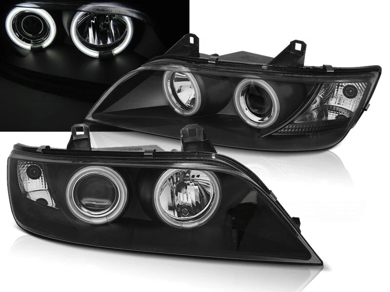 BMW Z3 1996 1997 1998 1999 2000 2001 2002 LPBMI1 HEADLIGHTS ANGEL EYES CCFL - Image 1 of 1