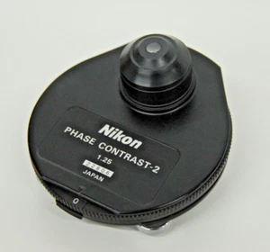 Condensador Nikon Phase Contrast-2 1.25 (0, DF, Ph1/2/3/4) - Optiphot Labophot - Imagen 1 de 19