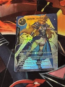 Misteltein, The Pious Sword Saint SECRET RARE 🔥 SNV-SEC001 🔥 Force of Will TCG - Picture 1 of 1