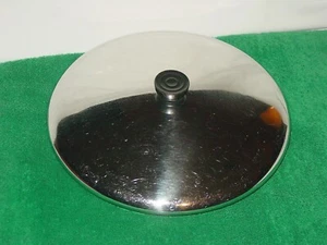 Revere Ware Stainless Replacement Skillet Pan Large Lid 12 Inch Solid Cookware - Picture 1 of 4