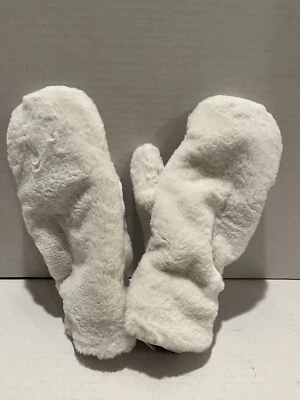 Guantes de felpa polar Lululemon blanco hueso LU9BY2S para mujer talla M/L nuevos con etiquetas Foto 1 de 4