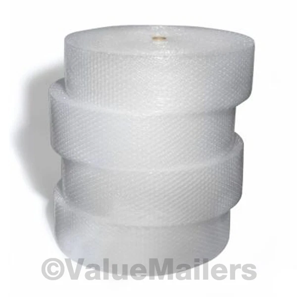 Large Bubble Rolls 1/2 x 260 ft x 12 Inch Bubble Large Bubbles Perforated Wrap - Image 1 of 1