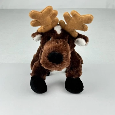 GANZ Webkinz Reindeer 8" Plush Stuffed Animal HM137 - No Code - Excellent Cond - Image 1 of 4