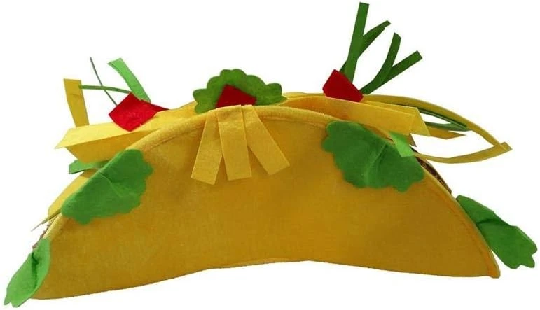 Taco Fiesta Sombrero Cinco de Mayo Elegante Vestir Halloween Adulto Disfraz Accesorio Foto 1 de 1