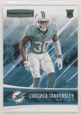 2017 Panini Rookies & Stars Rookies Gold /10 Cordrea Tankersley #226 RC - Image 1 of 2