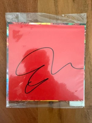 Ed Sheeran · = (Equals) · CD · Art Card · Autogramm - Bild 1 von 2