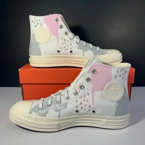 Converse Chuck 70 Hi Damen-Sneaker abstraktes Muster Größe 10,5 A04214C - Bild 1 von 11