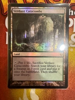 Verdant Catacombs - MTG - Zendikar *Foil* NM - Image 1 of 2