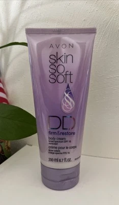 Crema corporal Avon Skin So Soft Firm & Restore DD SPF 15 6,7 OZ SELLADA Foto 1 de 3