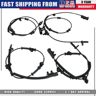 Juego de 4 sensores de velocidad de rueda ABS para Dodge Durango Jeep Grand Cherokee 2011-2015 Foto 1 de 4