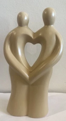 Escultura abstracta exclusiva de parejas casadas amantes de la familia Foto 1 de 4