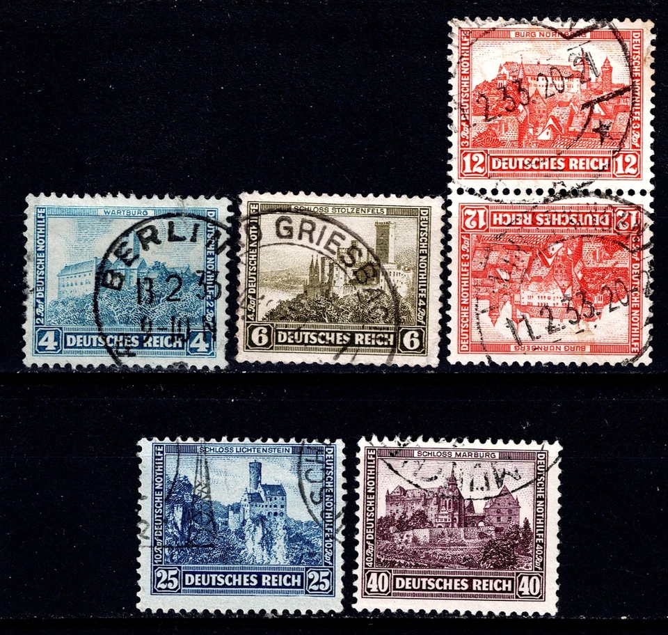 Germany   Sc# B44-48   Used6   CV $90       gtc17 - Image 1 of 1