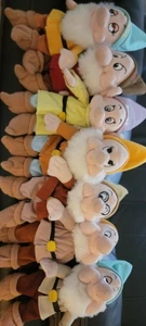Vintage Disney Store, Sitzsack, alle 7 sieben Zwerge Neu Mit Etikett! Selten! - Bild 1 von 5