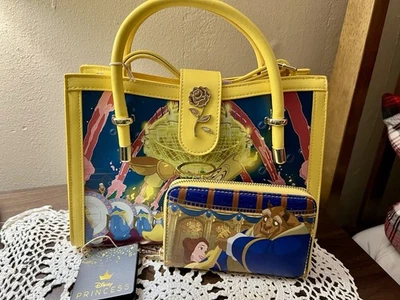 Bolsa tiracolo Disney Loungefly Beauty and the Beast - Imagem 1 de 4