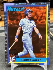 George Brett 2025 Topps Series 1 Orange Foilboard /25 Kansas City Royals #T90-28 - Picture 1 of 2