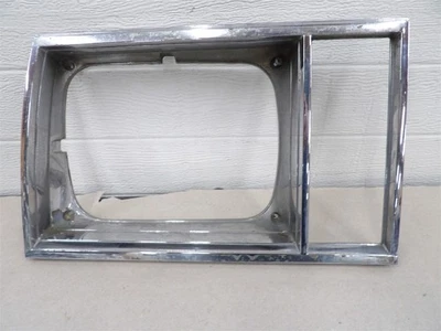PONTIAC PHOENIX 1980-1982 chrome TRIM PASSENGERS SIDE HEADLIGHT TRIM BEZEL OEM - Image 1 of 4
