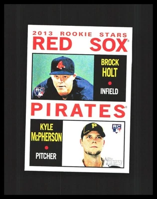 2013  Holt, McPherson Topps Heritage Rookie Stars #74 (RC) - S1B1R3L57C12 - Image 1 of 2