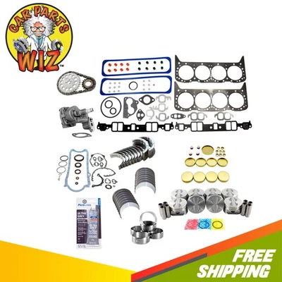 Kit de reconstrução de motor mestre compatível com 90-93 Buick Cadillac Brougham Camaro 5.7L 16V - Imagem 1 de 4