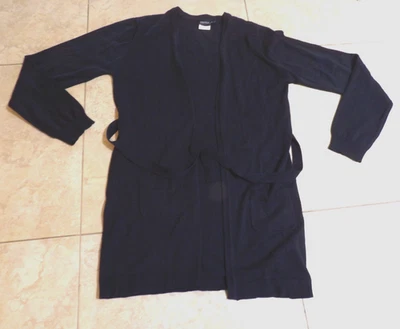 Cárdigan Suéter Nautica Mujer S-M Niñas XXL Mezcla de Algodón LS Cinturón Abierto Foto 1 de 4