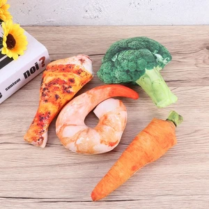  4 Pcs Dog Chew Toy Soft Squeaky Fun Puppy Pet Interactive Bone Plush - Picture 1 of 11
