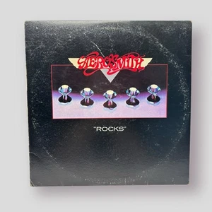 AEROSMITH Rocks Vinyl LP Record Columbia PC 34165 Orig 1976 Textured Cover Rock - Picture 1 of 12