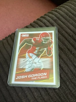 2024 Onyx Josh Gordon Auto - Image 1 of 3