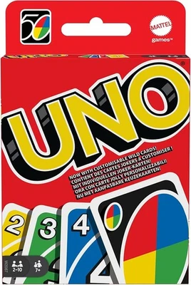 Mattel Games UNO, Classic Card Game for Kids and Adults for Family Game Night - Image 1 of 3