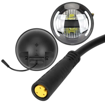 LED Upgrade Scooter Headlight Perfect Compatibility Improved Visibility - Image 1 of 4