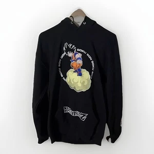 DRAGON BALL Z Black Hoodie Mens Large Bird Studio Son Goku - Imagen 1 de 5