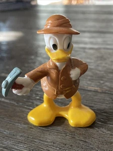 Vintage Disney Donald Duck Explorer/Mountaineer PVC 2.5 In Figure - Picture 1 of 12
