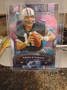 2025 Topps Resurgence #27 Roger Staubach Sky Blue & Pink Shock Cowboys. - Picture 1 of 1